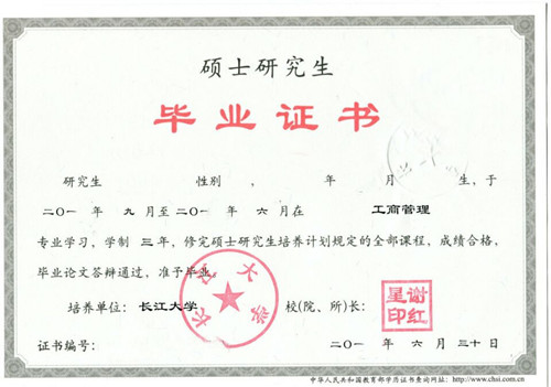 2019年长江大学工商管理硕士(MBA)招生简章